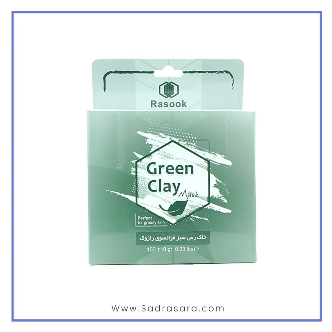 ماسک خاک رس سبز