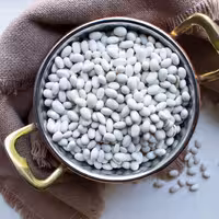 لوبیا سفیددرجه 1 اعلا صادراتی بسته 500 گرمی