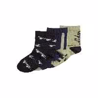 جوراب مشکی مردانه و زنانه Y BL 3PP سیاه سفید adidas