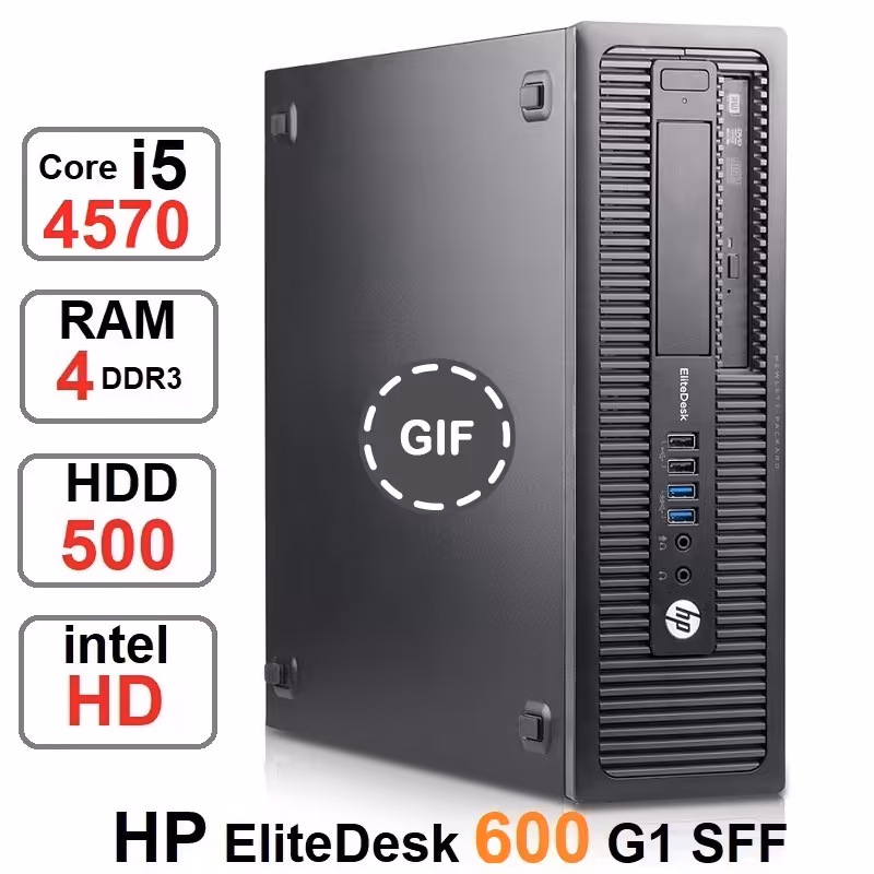 مینی کیس HP ProDesk 600G1 SFF Core i5-4570