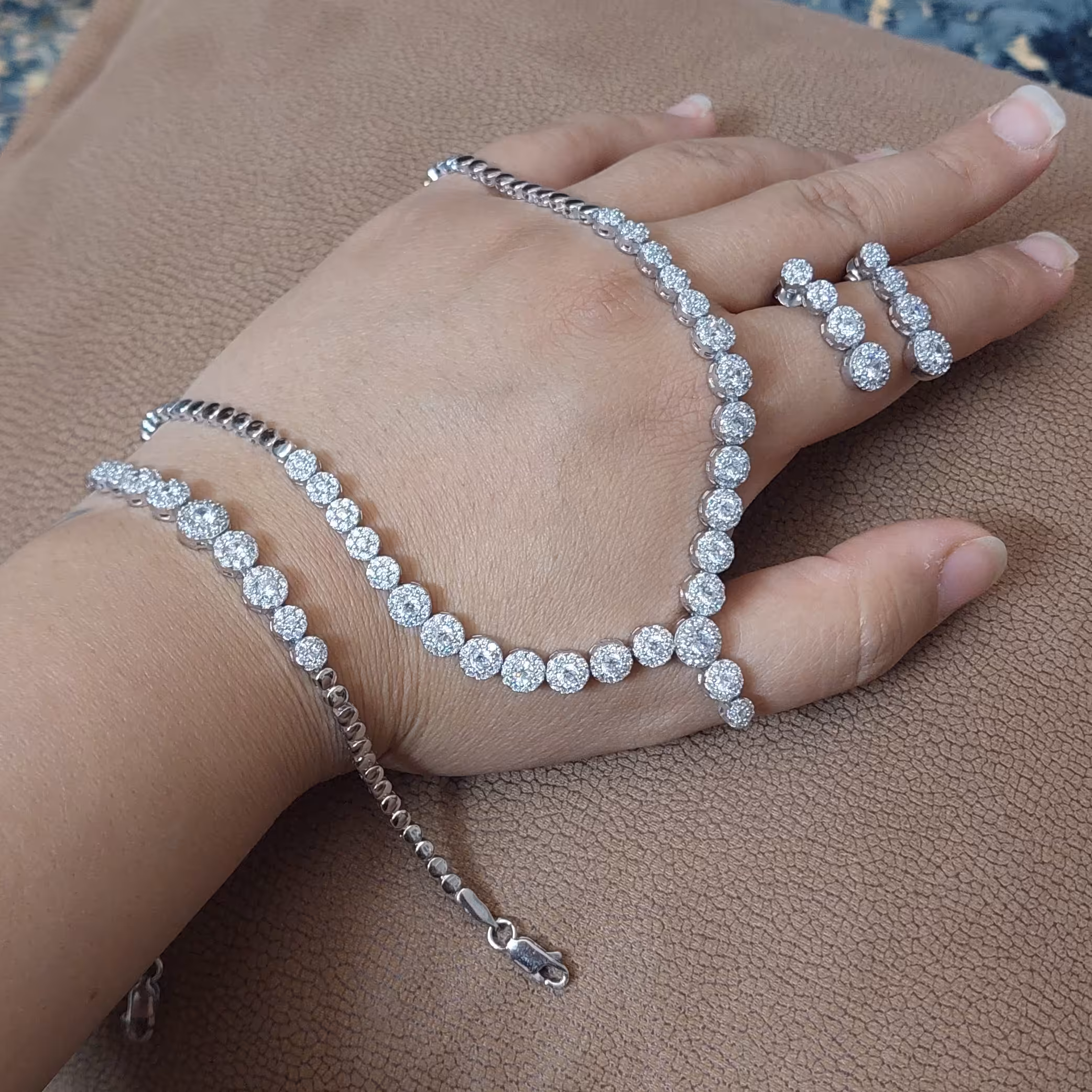 فول ست نقره زنانه رادیوم، کد 1 م 1