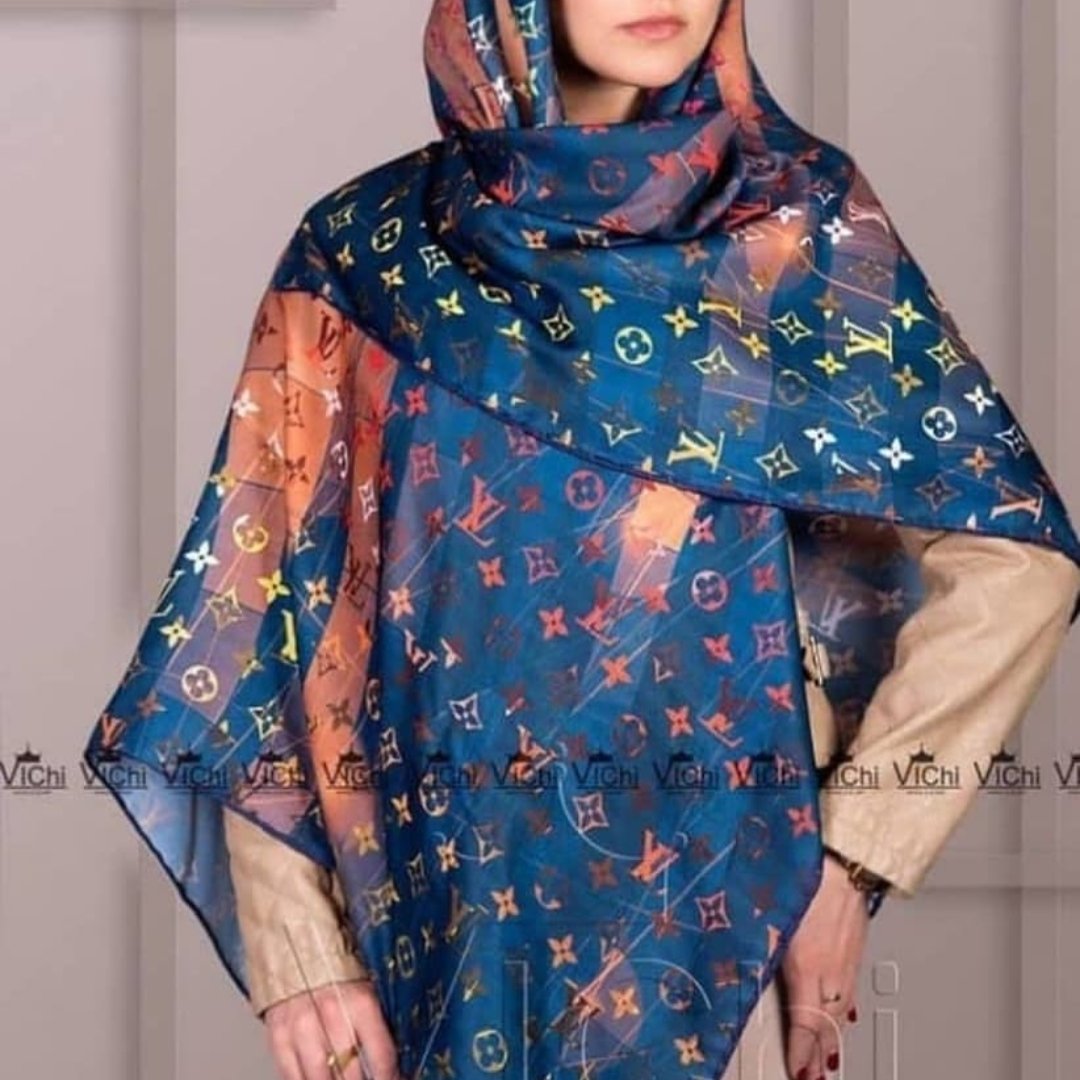 روسری نخی جناقی پاییزه