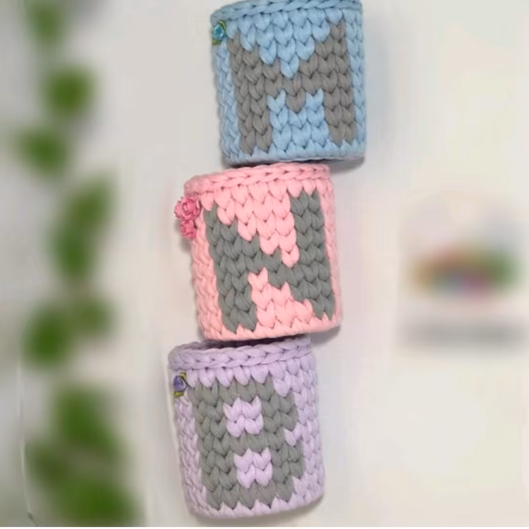 باکس حروف انگلیسی تریکو قابل سفارش با حرف دلخواه شما