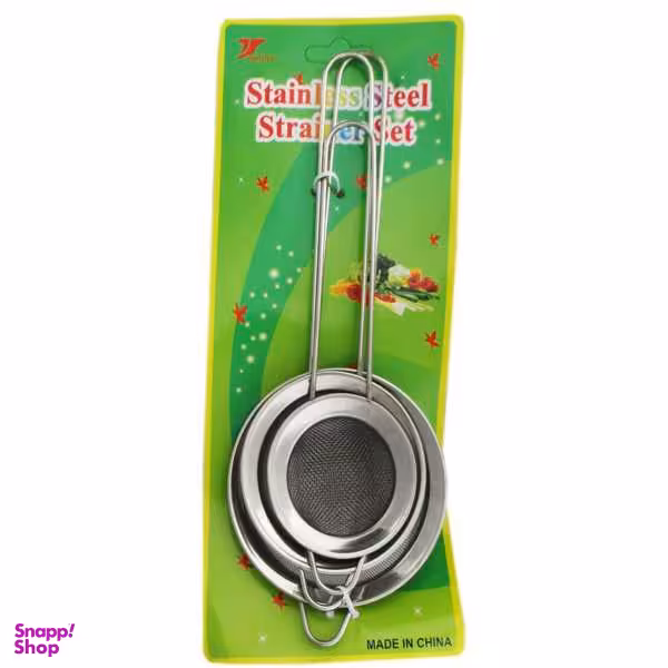 صافی چای مدل STRAINER SET بسته 3 عددی