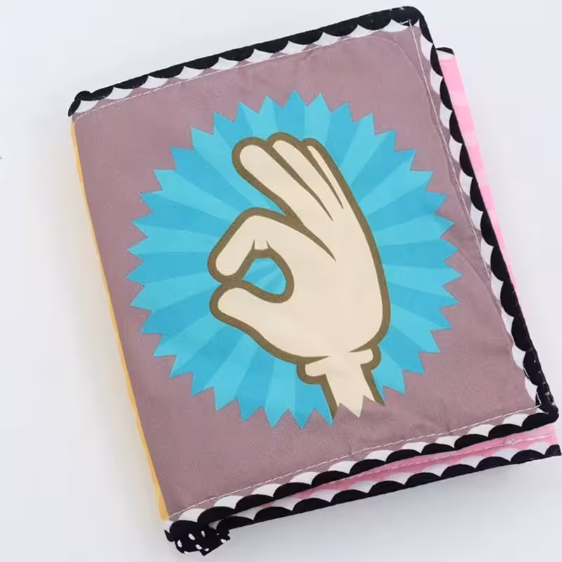 کتاب پارچه ای آموزش حروف الفبا کد 665472