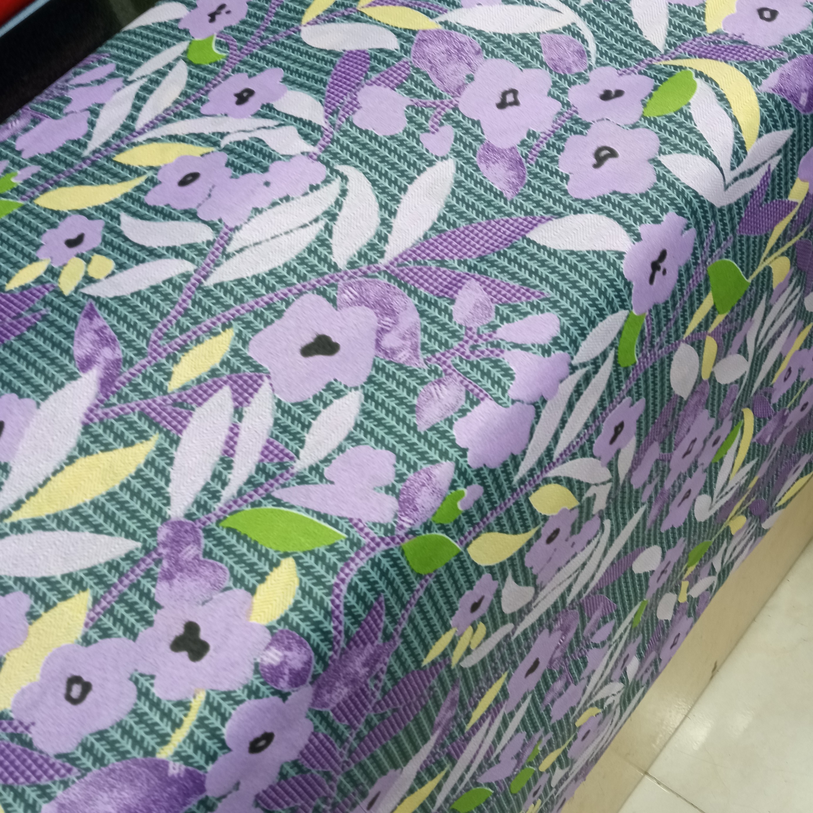 پارچه ملحفه گلدار کد 2