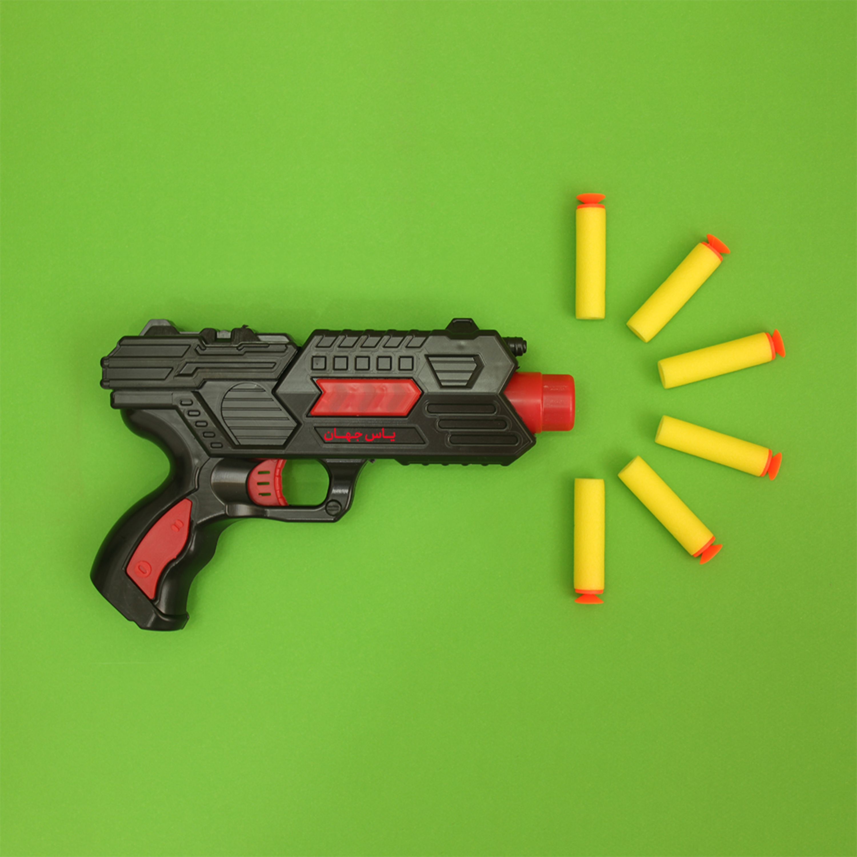 تفنگ اسباب بازی طرح کلت فانتزی تیر ابری 777