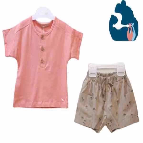 خرید و قیمت تیشرت و شلوارک تابستانه پسرانه نخل