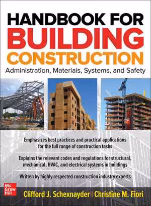[EPUB] دانلود کتاب Handbook For Building Construction - Administration, Materials, Design, And Safety, 2021