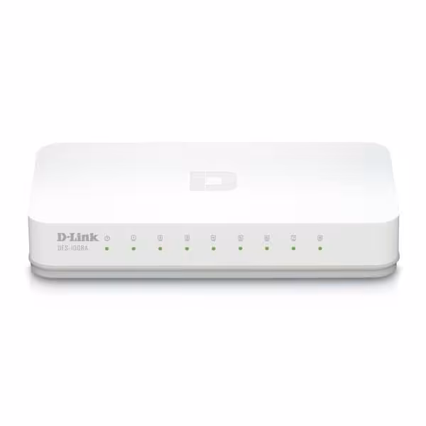 سوییچ 8 پورت گیگابیتی دی-لینک مدل DGS-1008A