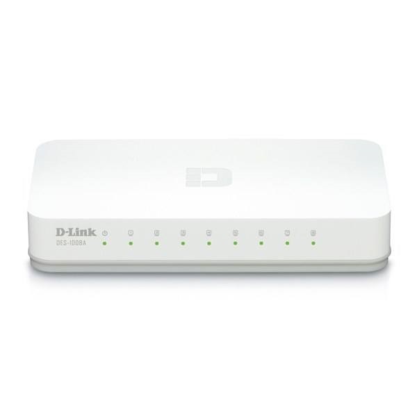 سوییچ 8 پورت گیگابیتی دی-لینک مدل DGS-1008A