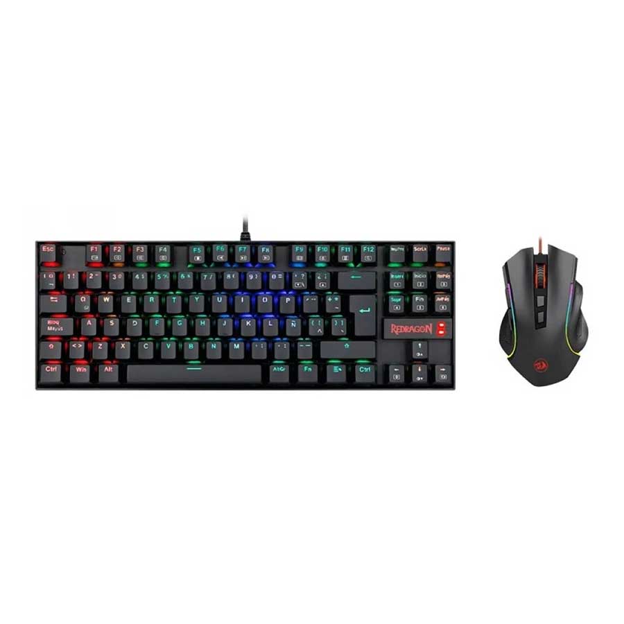 قیمت و خرید کیبورد و ماوس گیمینگ باسیم ردراگون مدل K552-RGB-BA | یاس ارتباط