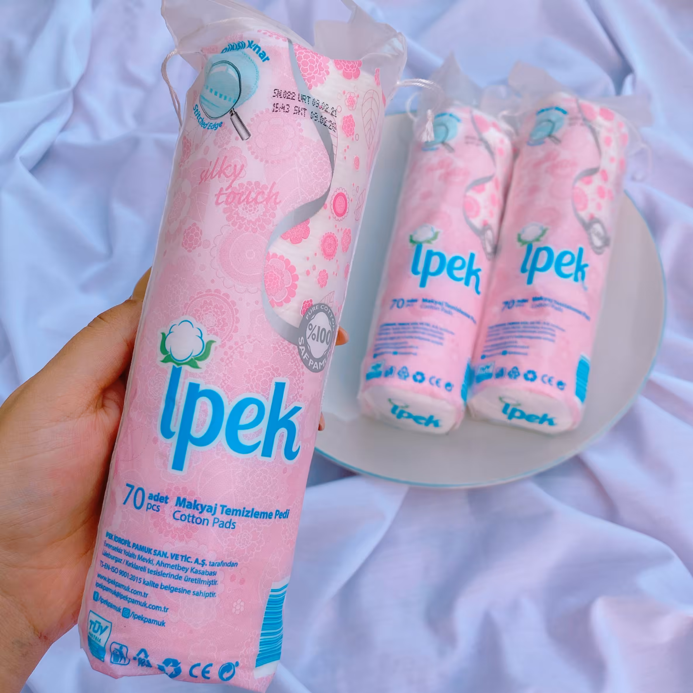 پد پاک کننده آرایش ایپک بسته 70 عددی

