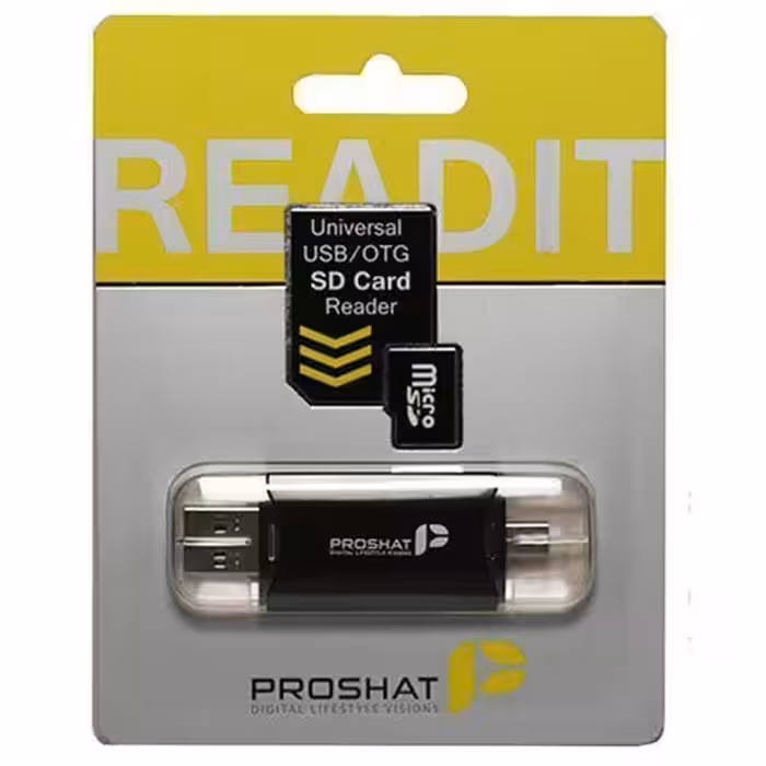 Proshat Read IT USB2.0 OTG CardReader Black