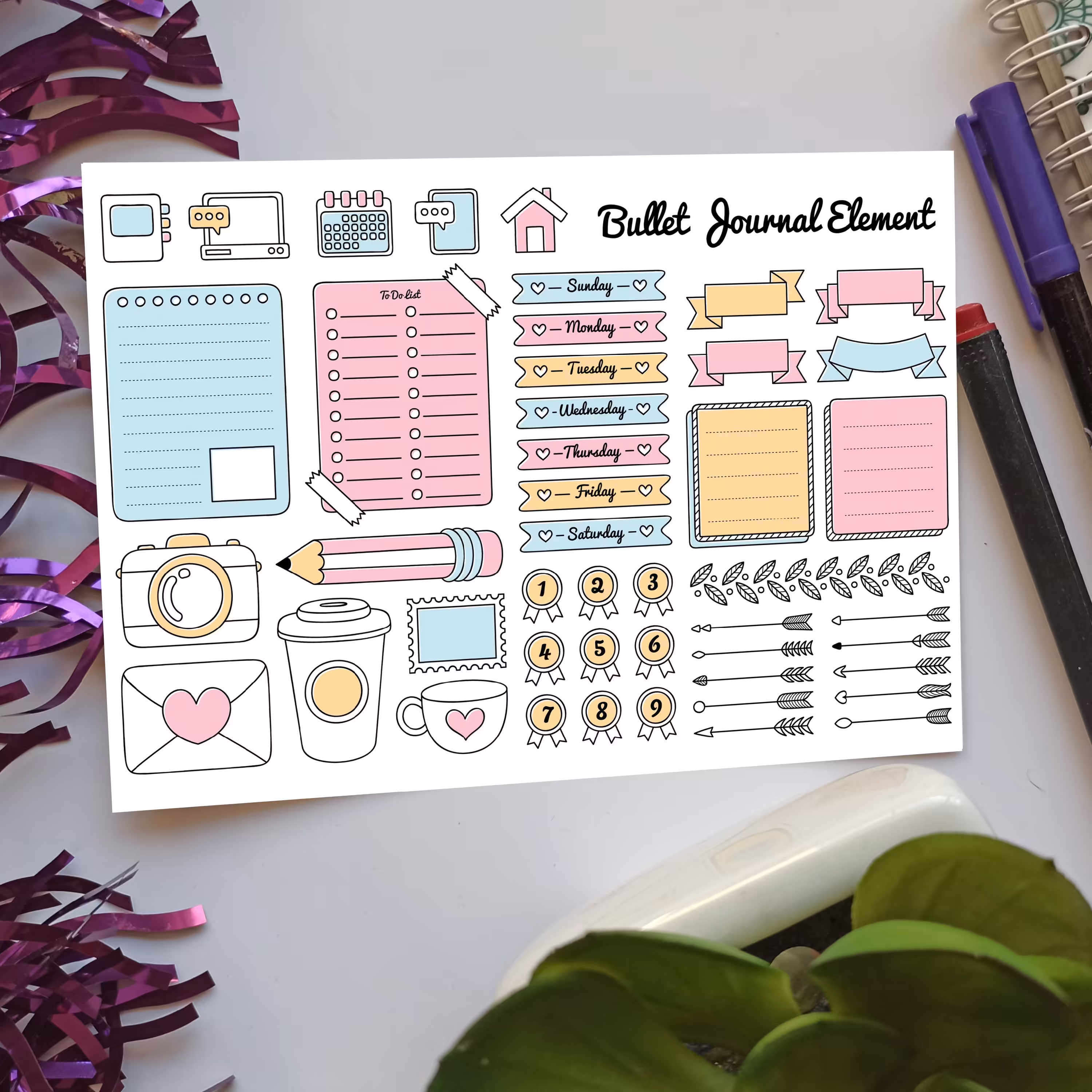 اسکرپبوک رنگی