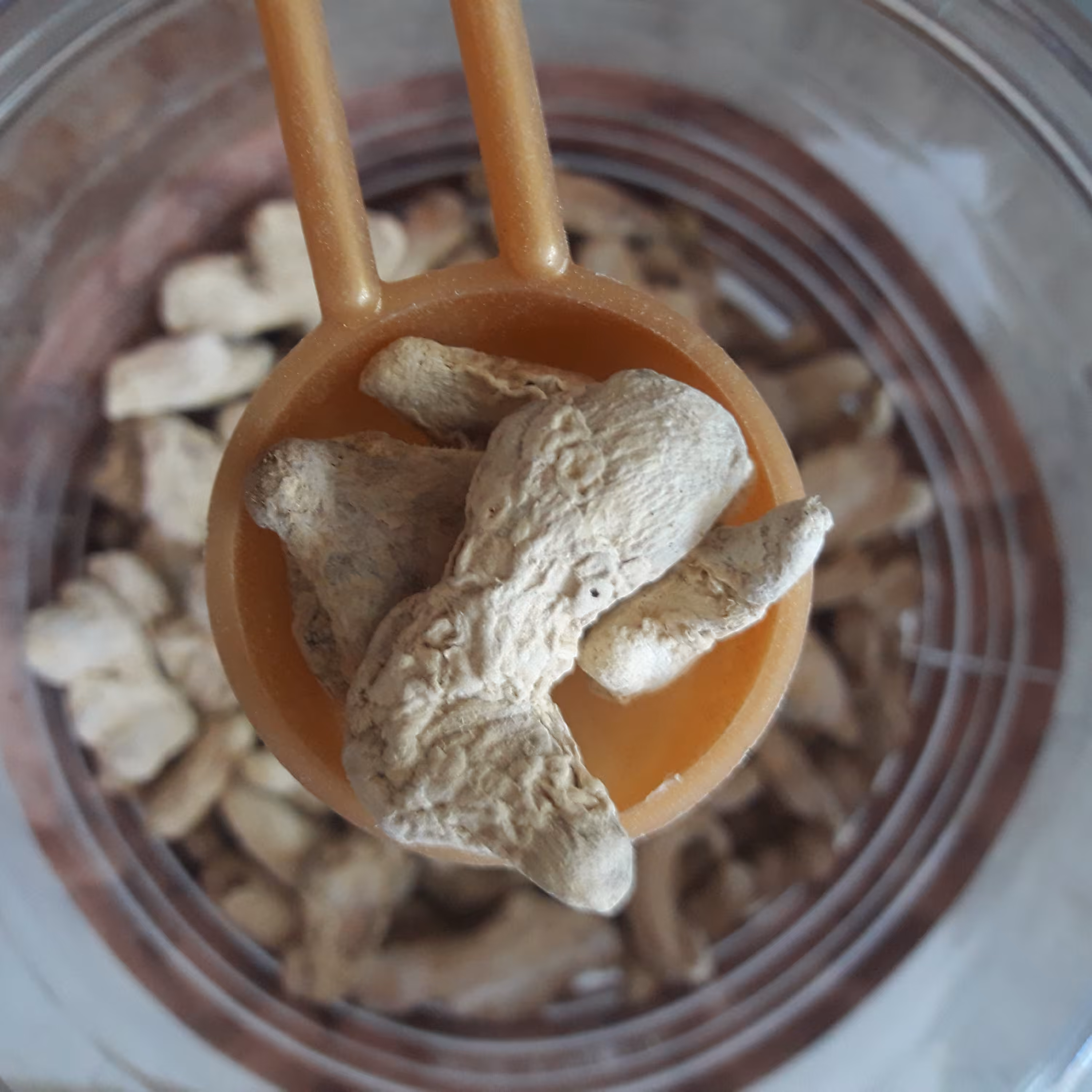 قلم زنجبیل نکوبیده چینی(بسته 500 گرمی)