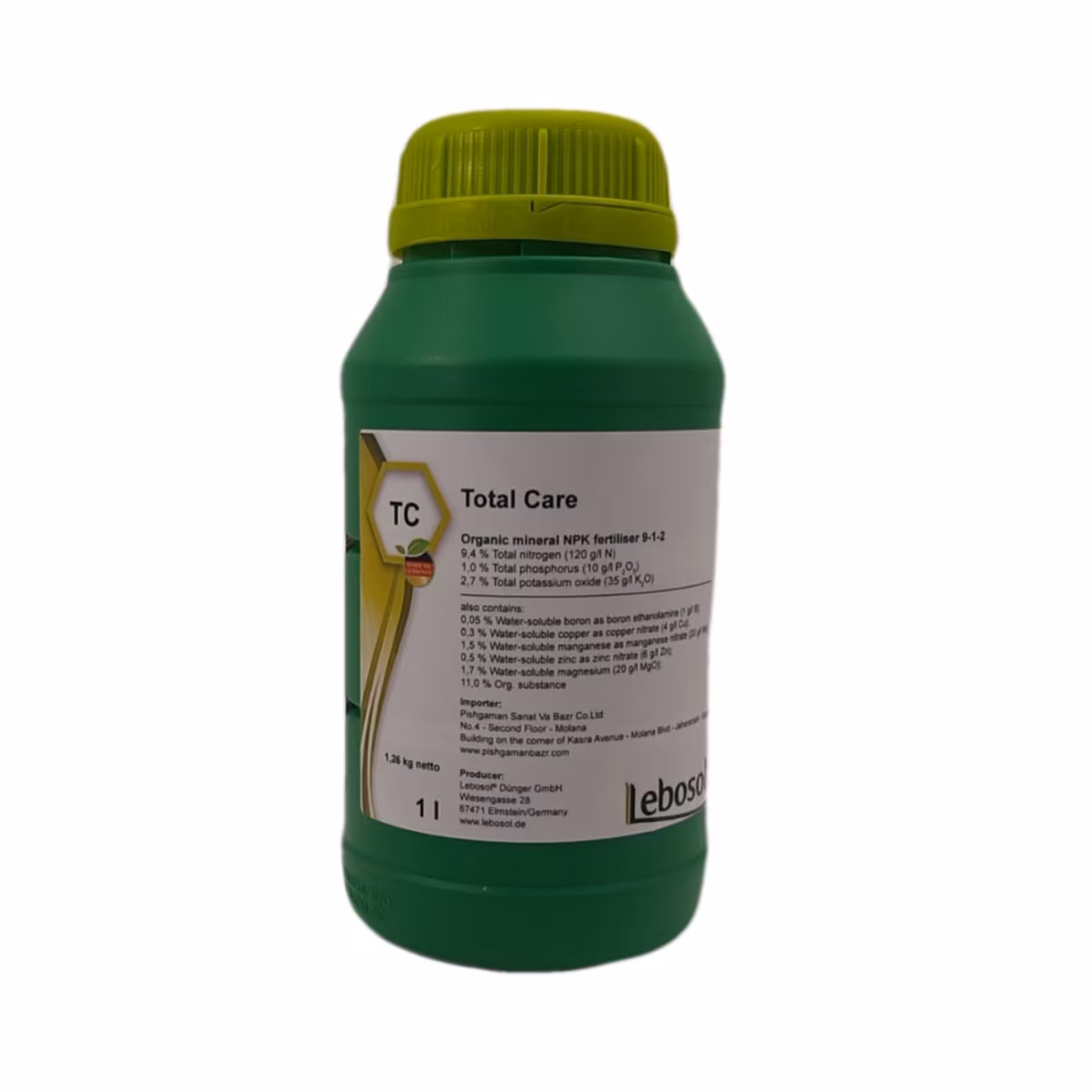 کود مایع لبوسل - توتال کر