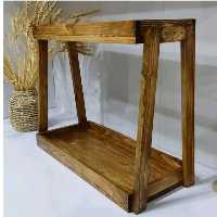 استند و پاسماوری مدل stk58 چوبی آشپزخانه چوب روس رنگ قهوه ای روشن ضد آب