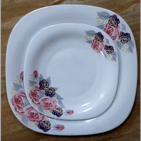 سرویس ارکوپال 28 پارچه چهارگوش مدل پارس اپال کد 416 pars opal