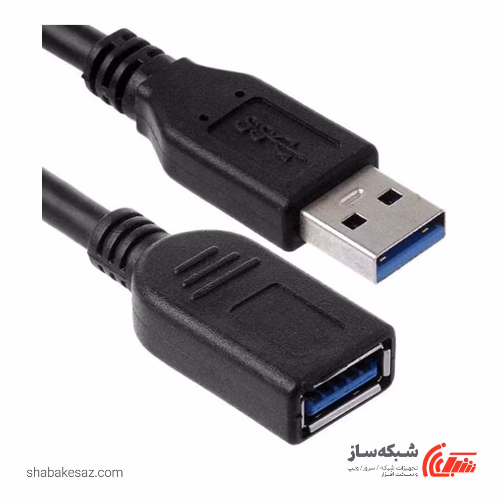 قیمت و خرید کابل افزایش USB3.0 تی سی تی TCT TC-U3CF30 طول 3 متر - شبکه ساز