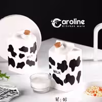 بطری شیر گابی سرامیکی caroline