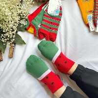 جوراب یلدا مچی در 11 طرح جذاب نخ هندی