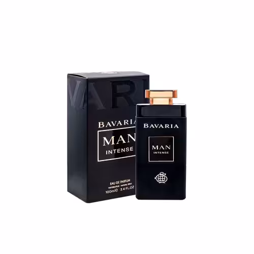 عطر ادکلن مردانه بولگاری من این بلک فراگرنس ورد مدل باواریا من اینتنس (Fragrance world Bvlgari Man In Black)