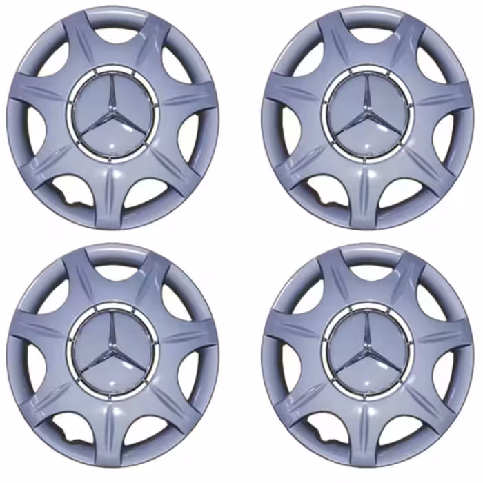 قالپاق  سایز 16 مناسب بنز بسته بندی 4 عددی برند حامد