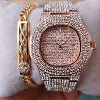 ستس اعت و دستبند دخترونه پک ساعت و دستبند دخترونه باکس هدیه ساعت و دستبند ست ساعت و دستبند شیک زنانه