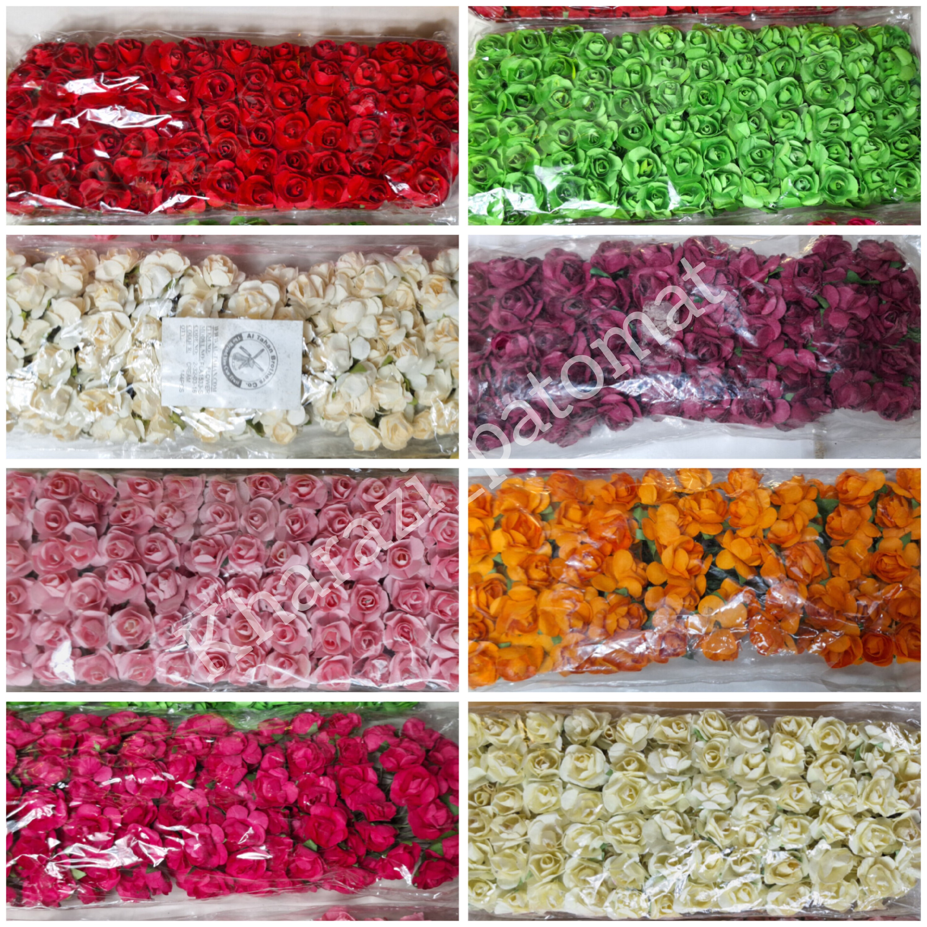 گل کاغذی پک 144 عددی 