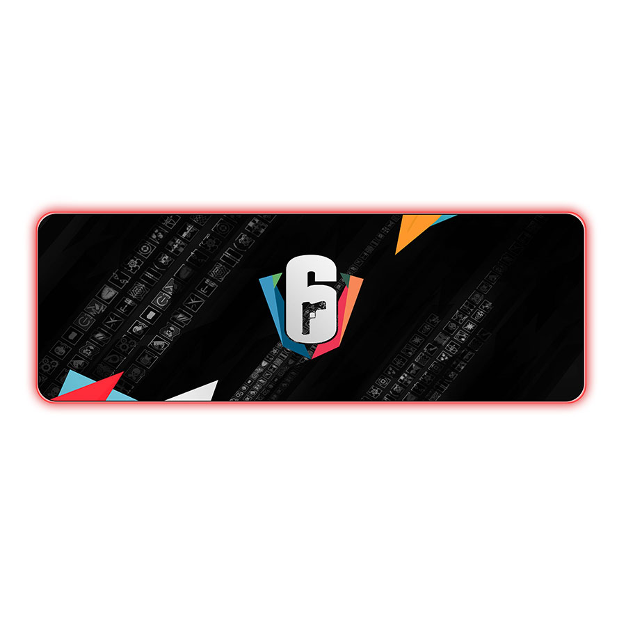 قیمت و خرید ماوس پد گیمینگ RGB مدل Rainbow Six | یاس ارتباط