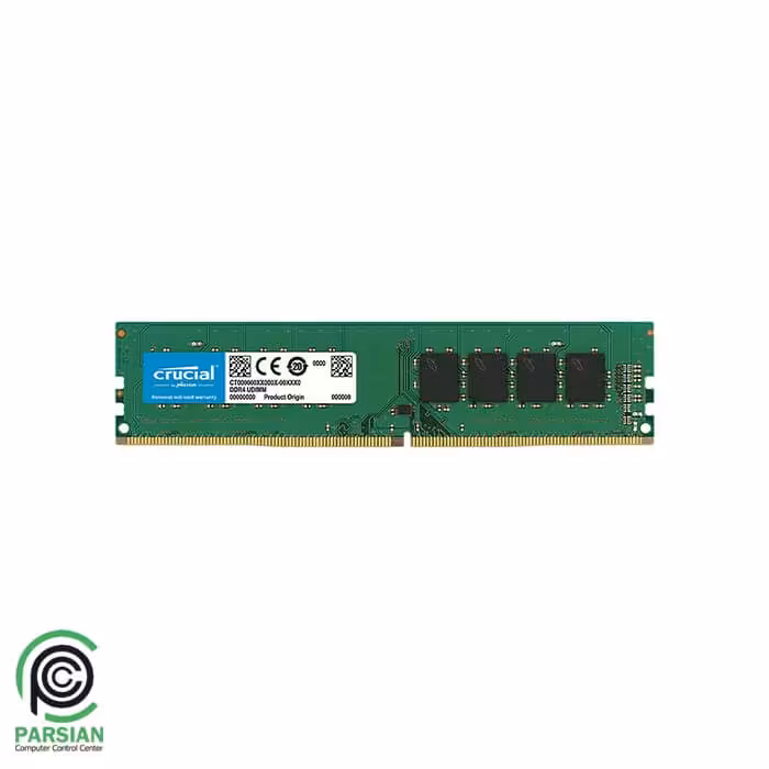 رم دسکتاپ کروشیال RAM CRUCIAL DDR4 8GB 2666Mhz