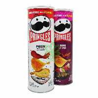 پک دوتایی چیپس پیتزا و باربیکیو پرینگلز - pringles