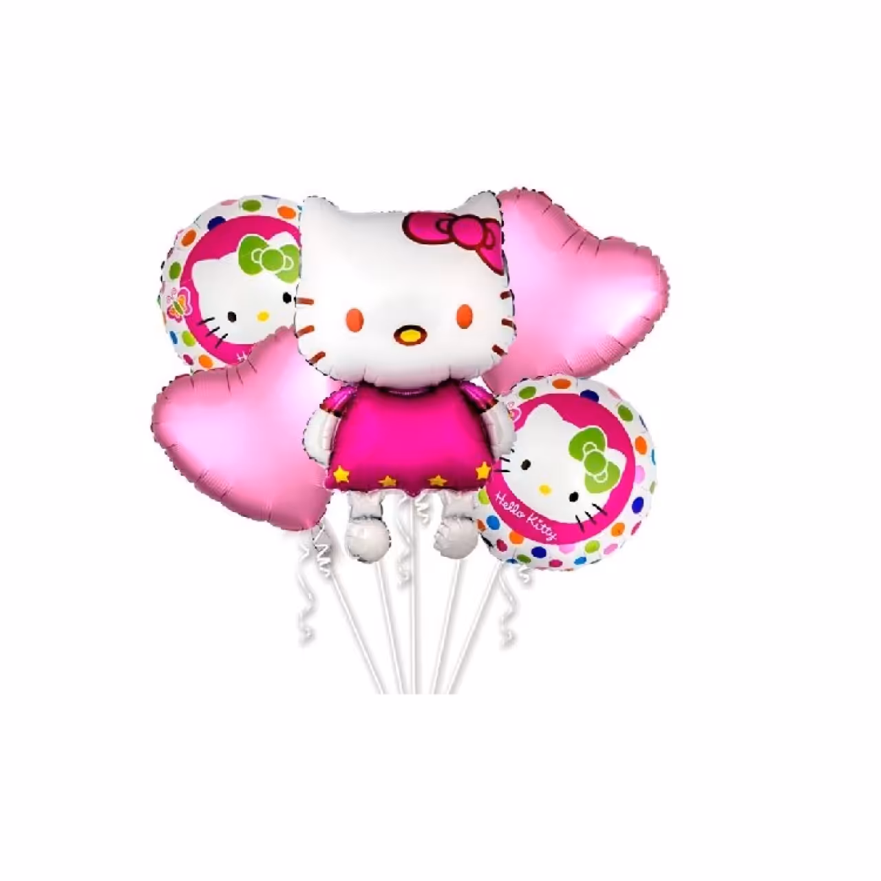 بادکنک فویلی پنج تکه کیتی