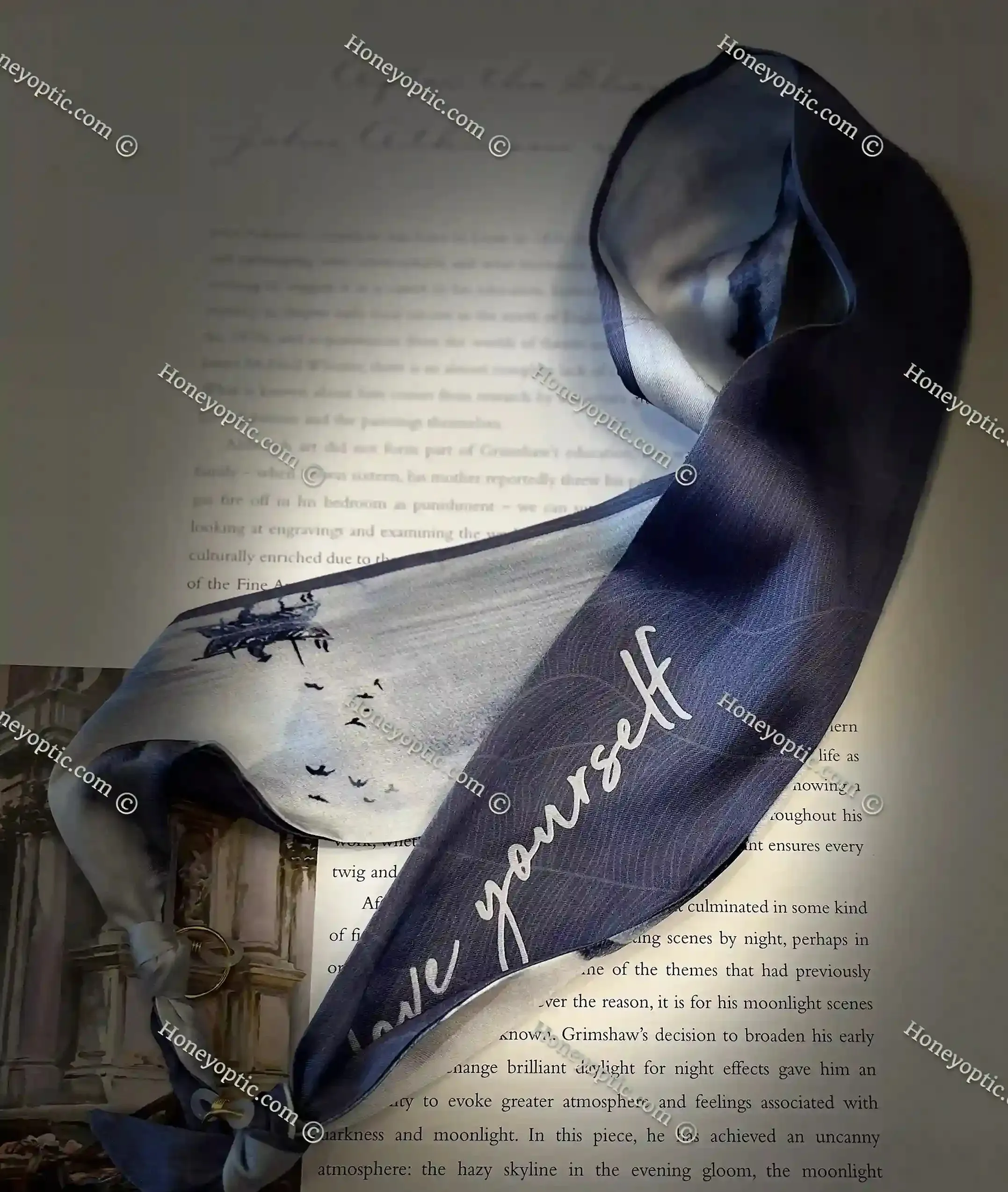 بند عینک ابریشمی love your self