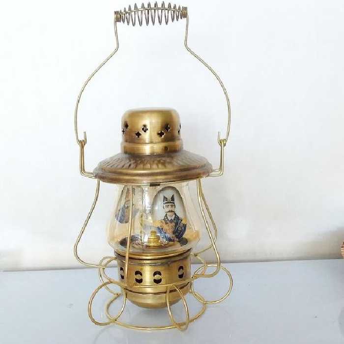 چراغ  شاه عباسی مدل خرچنگی  کار مناسب دکور و قابل استفاده آبکاری