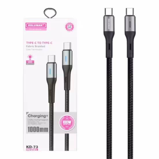 کابل تبدیل Type-C to Type-C کلومن مدل KD-73