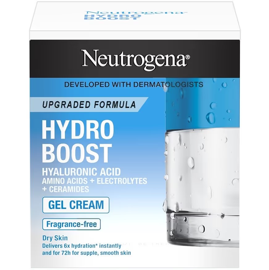 ژل کرم آبرسان نوتروژینا Neutrogena مدل هیدرو بوست Hydro Boost حجم 50 میل | پوست نرمال و خشک