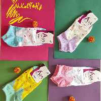 جوراب طرح دار سایزبندی فری سایز35تا41