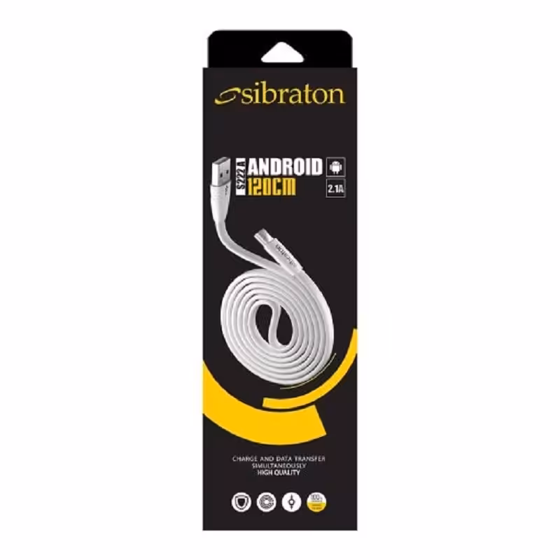 کابل شارژ میکرو سیبراتون 110 سانتی مدل Sibraton S222A