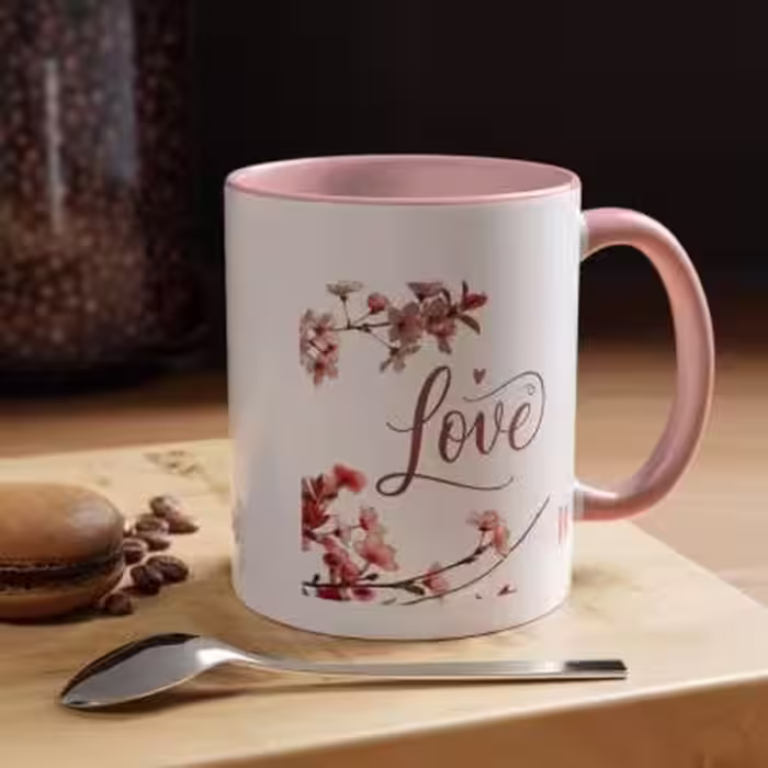 ماگ طرح عشق