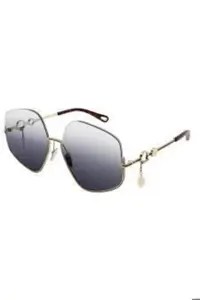عینک آفتابی مشکی زنانه 001 خورشید ژنتیکی اورجینال Chloe Sunglasses