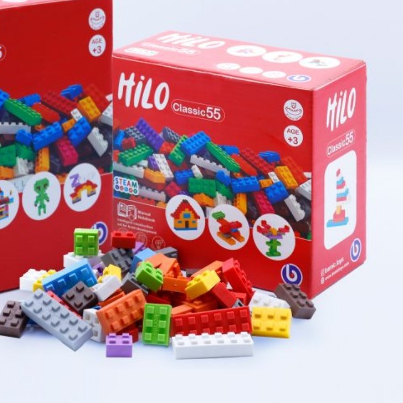 اسباب بازی لگو آجرک ساختنی بامیک هیلو کلاسیک با کیفیت عالی 35 قطعه 