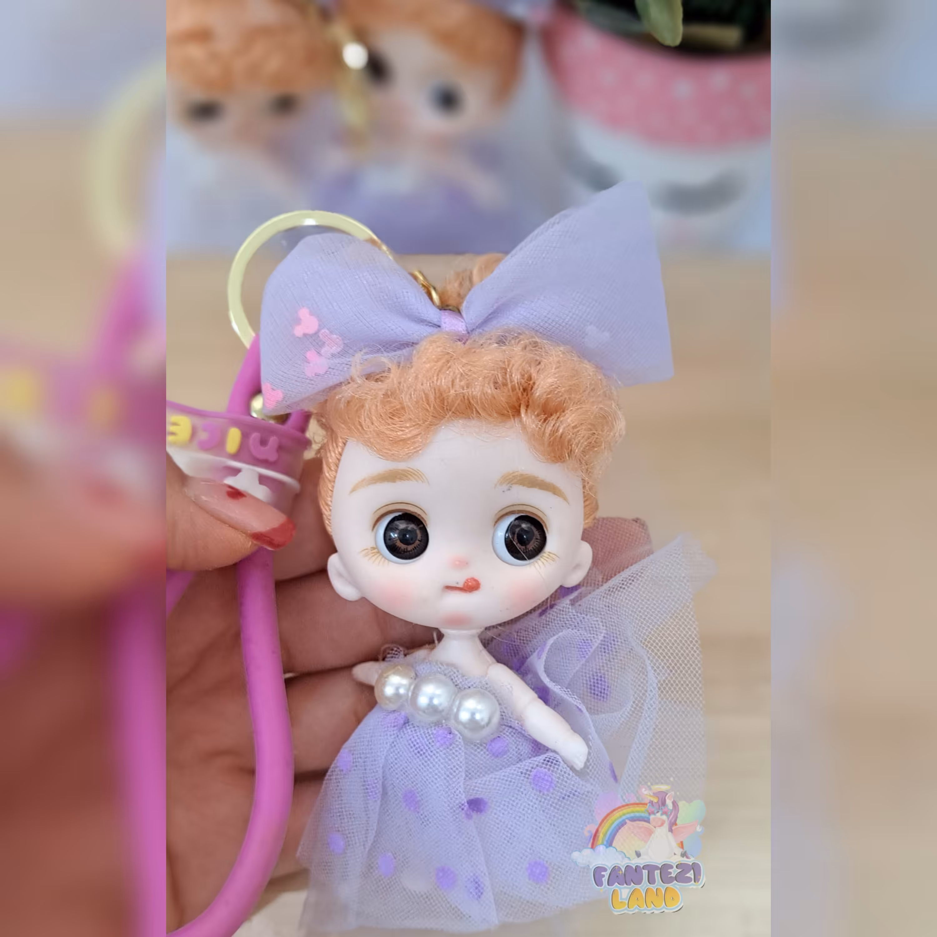 جا کلیدی عروسک فسقلی مفصلی