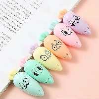 ماژیک هایلایت هویج یا هایلایتر هویج پک 6 عددی هایلایتر فانتزی