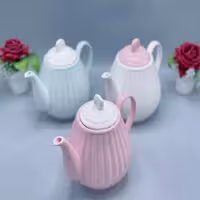 قوری رنگی تینا. سرامیک. کیفیت عالی