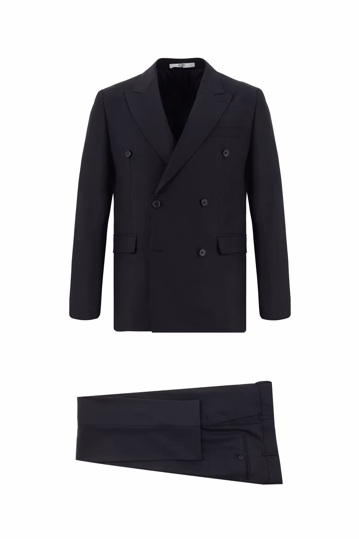 کت وشلوار آبی مردانه لباس های کتانی باریک و Kiğılı