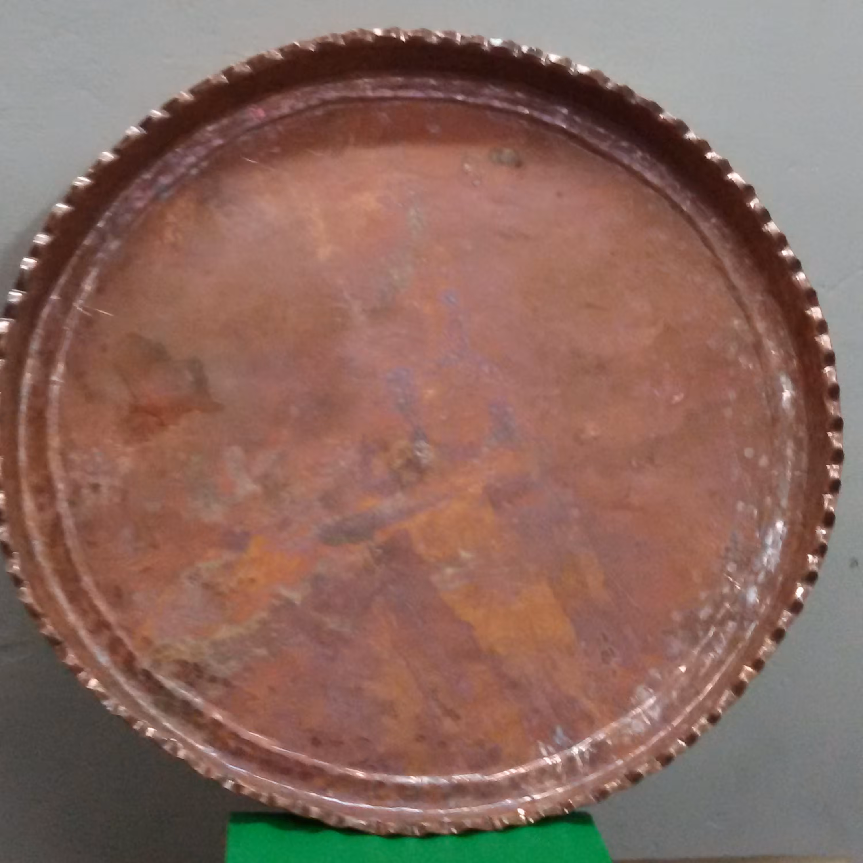 سینی مجمع مسی بزرگ