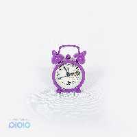 ساعت زنگ دار فلزی کوچک 5 سانتی متری