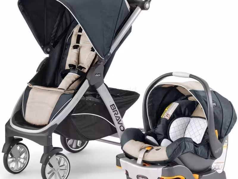 كالسكه همراه با كرير چيكو مدل Bravo  Silverspring كد CH79095-16